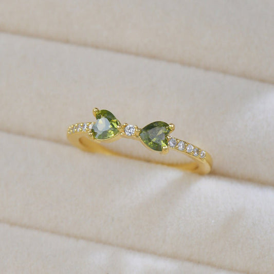 Verdant Bow Ring - Gold-Plated - Abbott Atelier