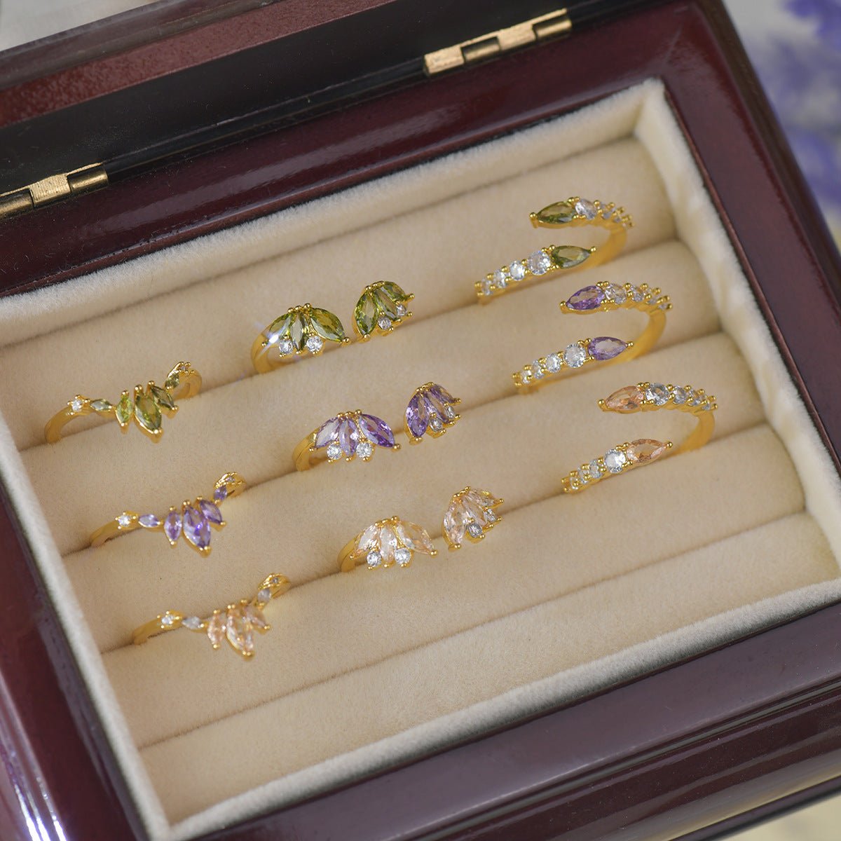 Verdant Bypass Ring - Gold-Plated - Abbott Atelier