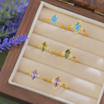 Verdant Celestia Ring - Gold - Plated - Abbott Atelier