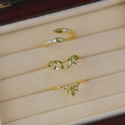 Verdant Crown Ring - Gold-Plated - Abbott Atelier