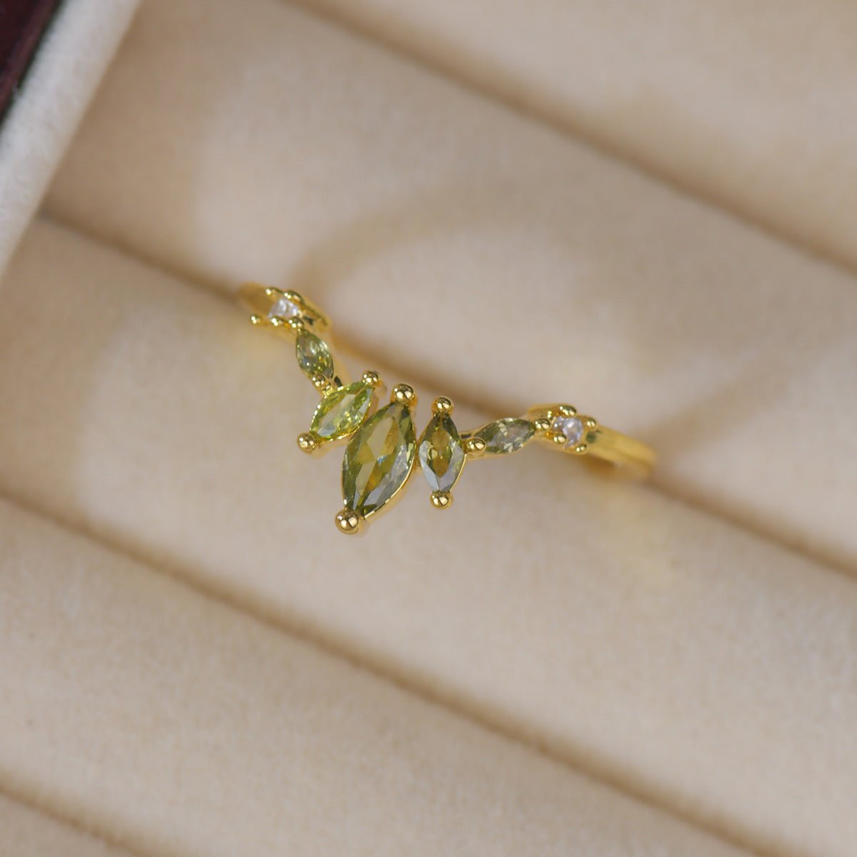 Verdant Crown Ring - Gold-Plated - Abbott Atelier