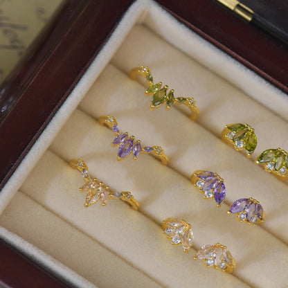 Verdant Crown Ring - Gold-Plated - Abbott Atelier