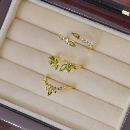 Verdant Crown Ring - Gold-Plated - Abbott Atelier