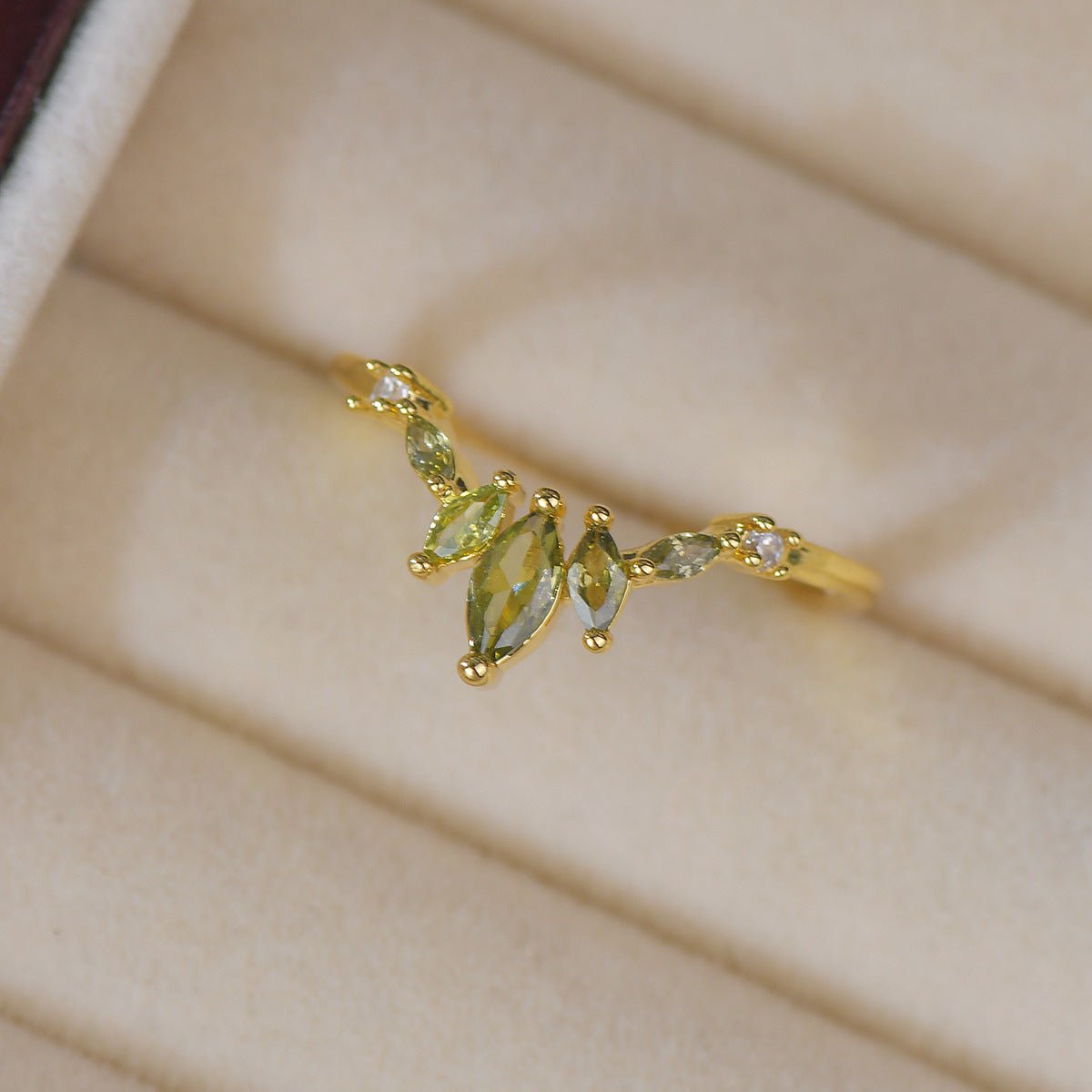 Verdant Crown Ring - Gold-Plated - Abbott Atelier