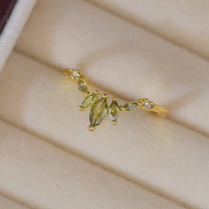 Verdant Crown Ring - Gold-Plated - Abbott Atelier
