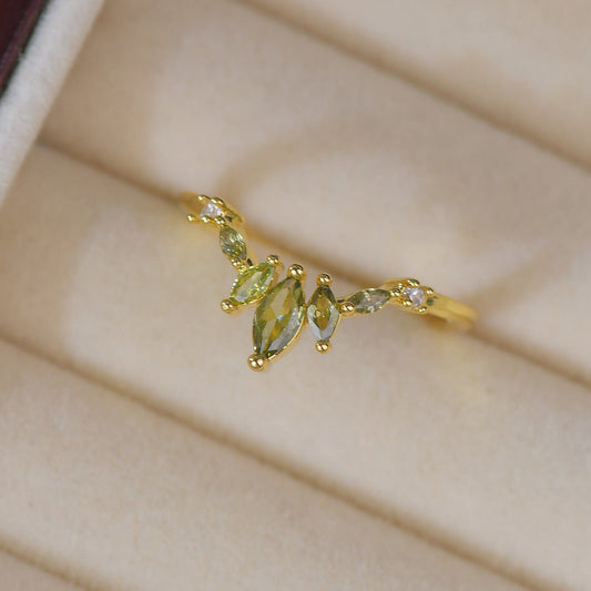 Verdant Crown Ring - Gold-Plated - Abbott Atelier