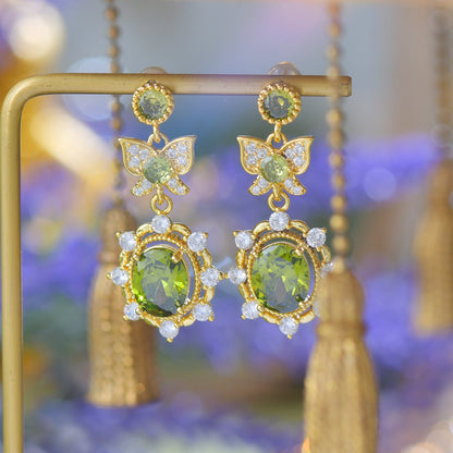 Verdant Flutter Earrings - Hypoallergenic - Abbott Atelier