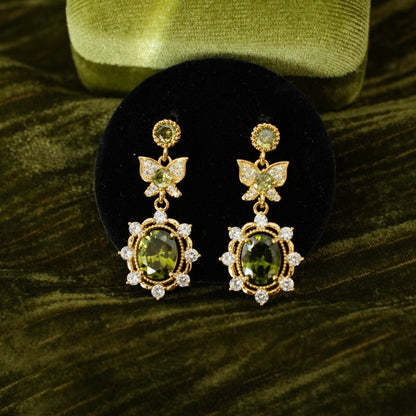 Verdant Flutter Earrings - Hypoallergenic - Abbott Atelier