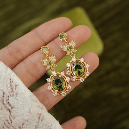 Verdant Flutter Earrings - Hypoallergenic - Abbott Atelier