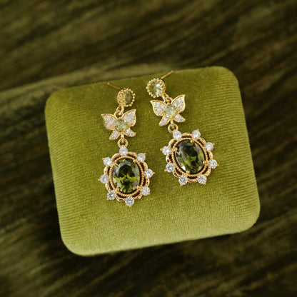 Verdant Flutter Earrings - Hypoallergenic - Abbott Atelier