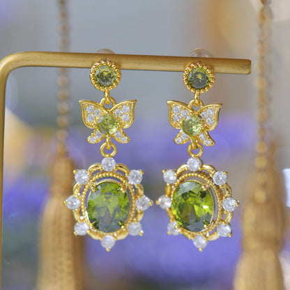 Verdant Flutter Earrings - Hypoallergenic - Abbott Atelier