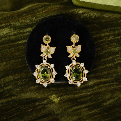 Verdant Flutter Earrings - Hypoallergenic - Abbott Atelier