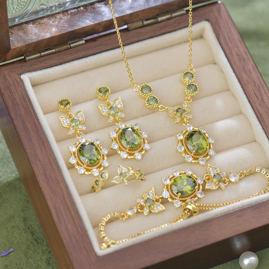 Verdant Flutter Earrings - Hypoallergenic - Abbott Atelier