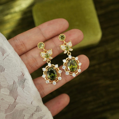 Verdant Flutter Earrings - Hypoallergenic - Abbott Atelier