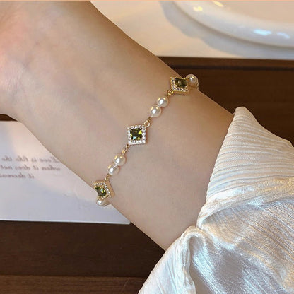 Verdant Grace Bracelet - Gold Plated - Abbott Atelier