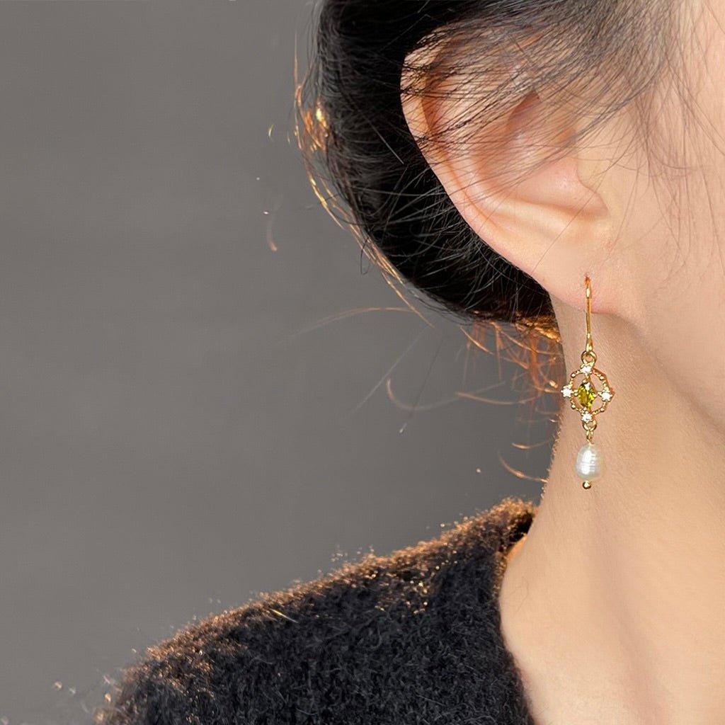 Verdant Heirloom Earrings - Hypoallergenic - Abbott Atelier