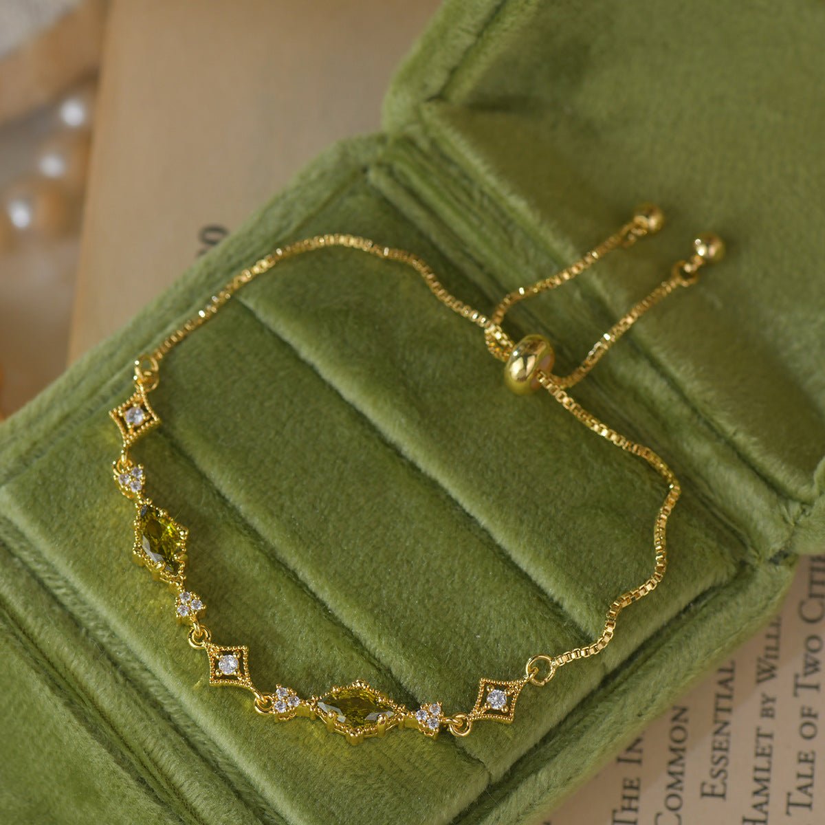 Verdant Lattice Bracelet - Gold Plated - Abbott Atelier