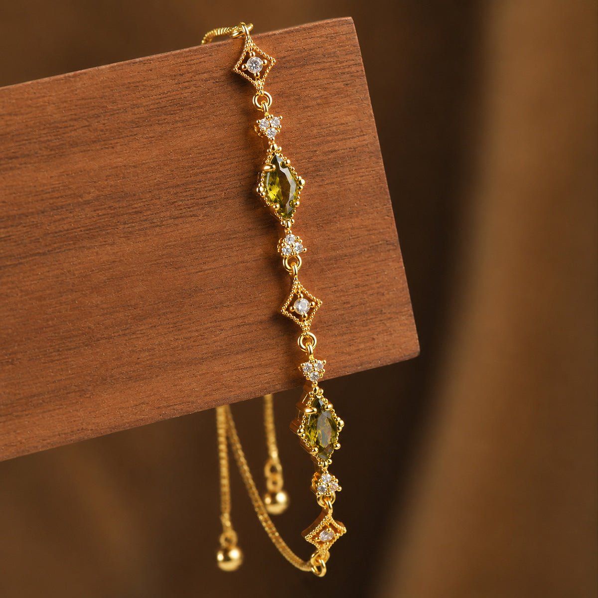 Verdant Lattice Bracelet - Gold Plated - Abbott Atelier