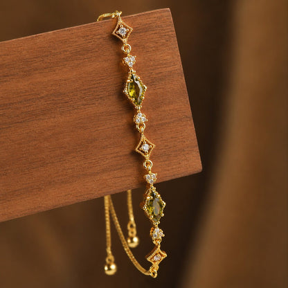 Verdant Lattice Bracelet - Gold Plated - Abbott Atelier