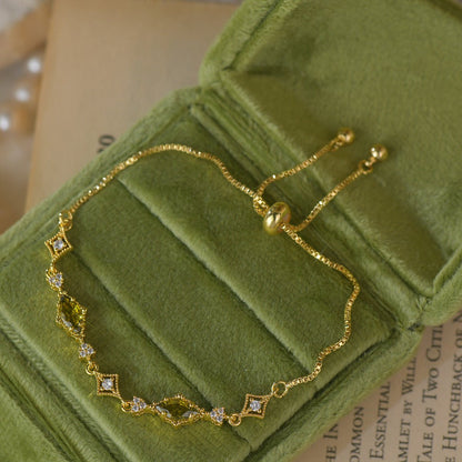 Verdant Lattice Bracelet - Gold Plated - Abbott Atelier