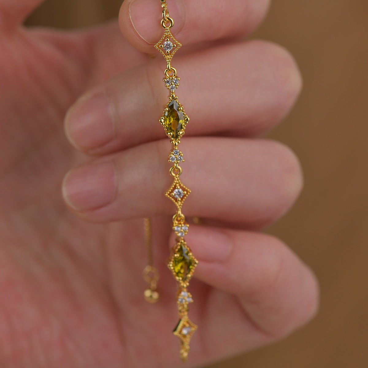 Verdant Lattice Bracelet - Gold Plated - Abbott Atelier