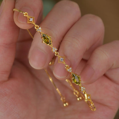 Verdant Lattice Bracelet - Gold Plated - Abbott Atelier