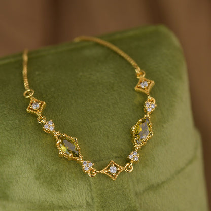 Verdant Lattice Bracelet - Gold Plated - Abbott Atelier