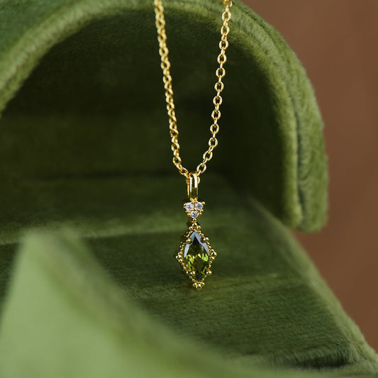 Verdant Lattice Necklace - Gold Plated - Abbott Atelier