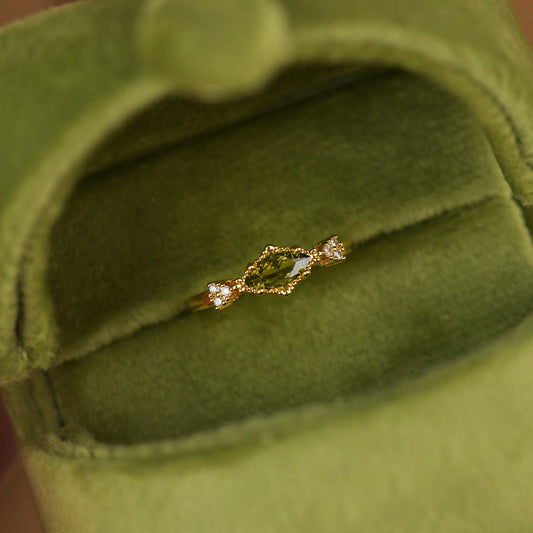 Verdant Lattice Ring - Gold-Plated - Abbott Atelier