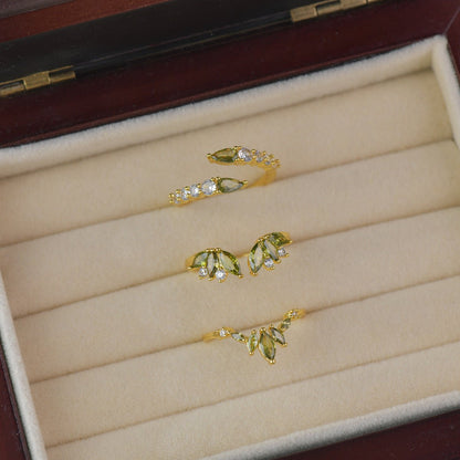 Verdant Laurel Ring - Gold-Plated - Abbott Atelier
