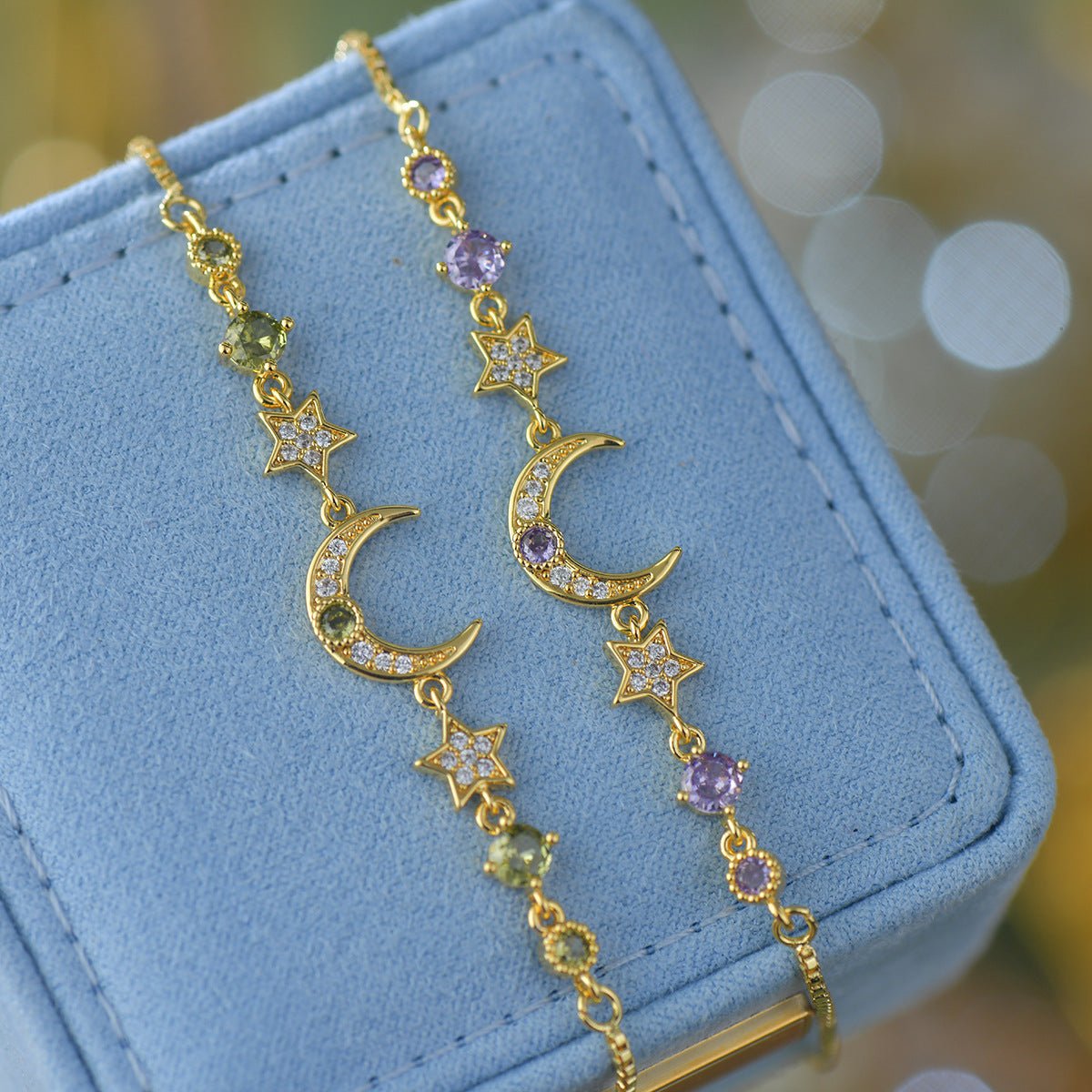 Verdant Moonlight Bracelet - Gold Plated - Abbott Atelier