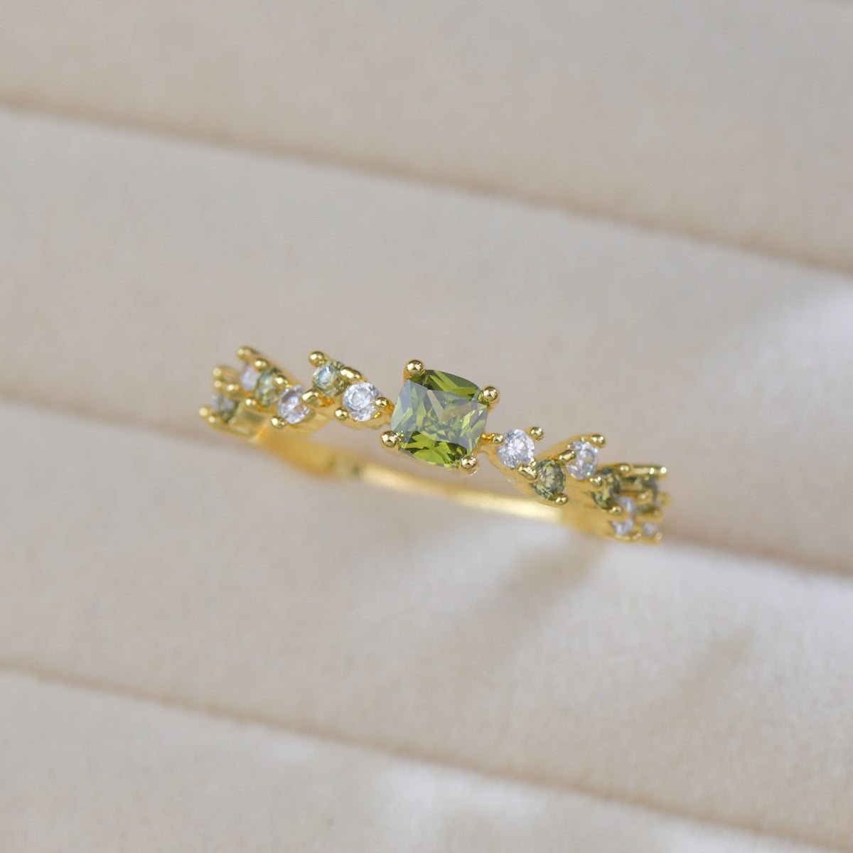 Verdant Poetry Ring in Gold - Gold-Plated - Abbott Atelier