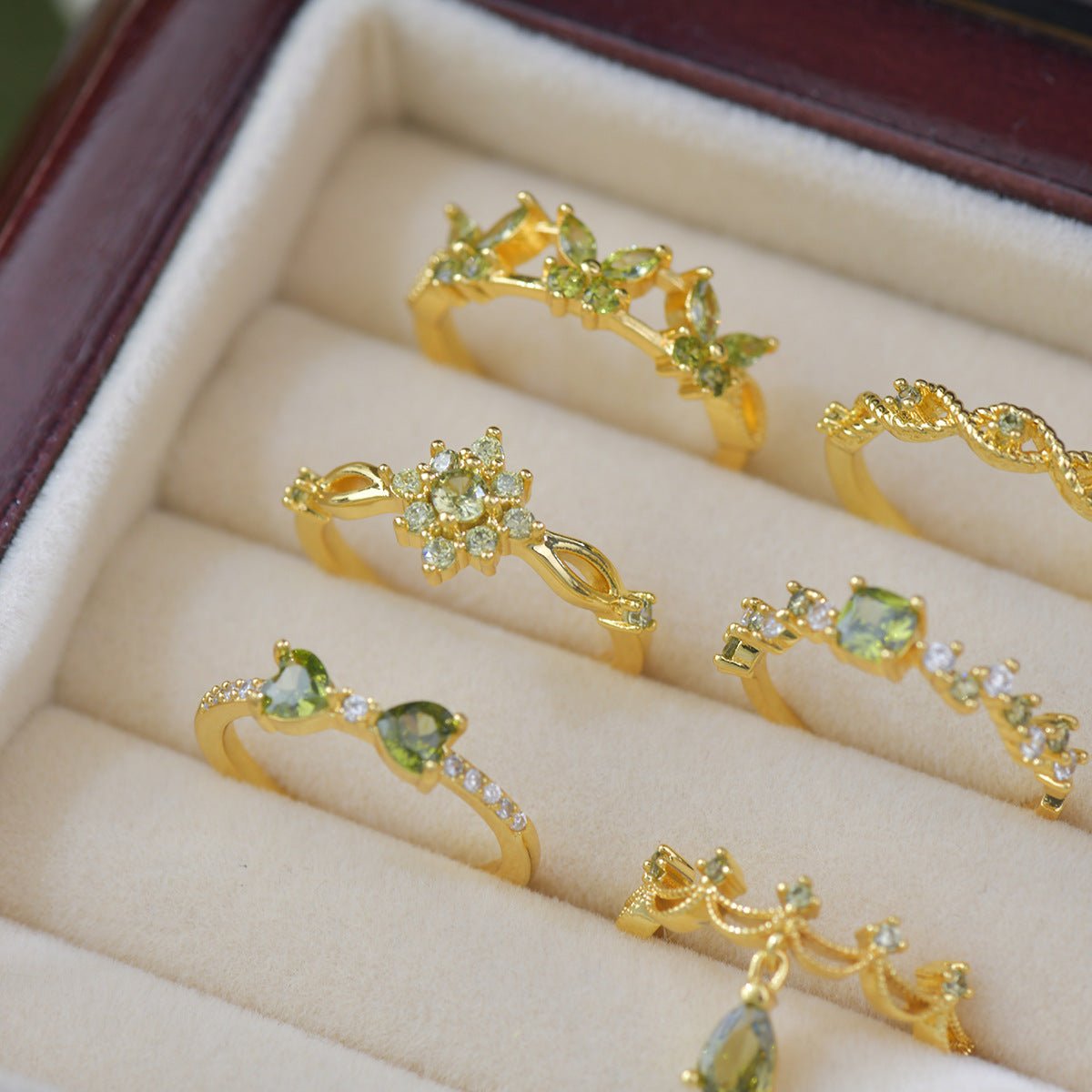 Verdant Sunfleur Ring - Gold-Plated - Abbott Atelier