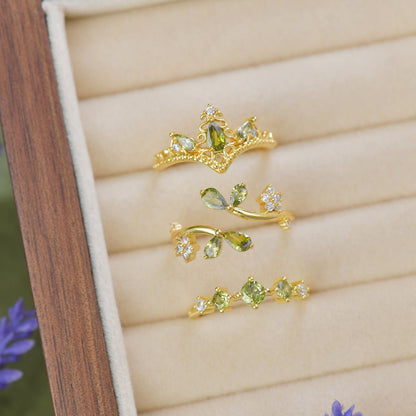 Verdant Tiara Ring - Gold - Plated - Abbott Atelier