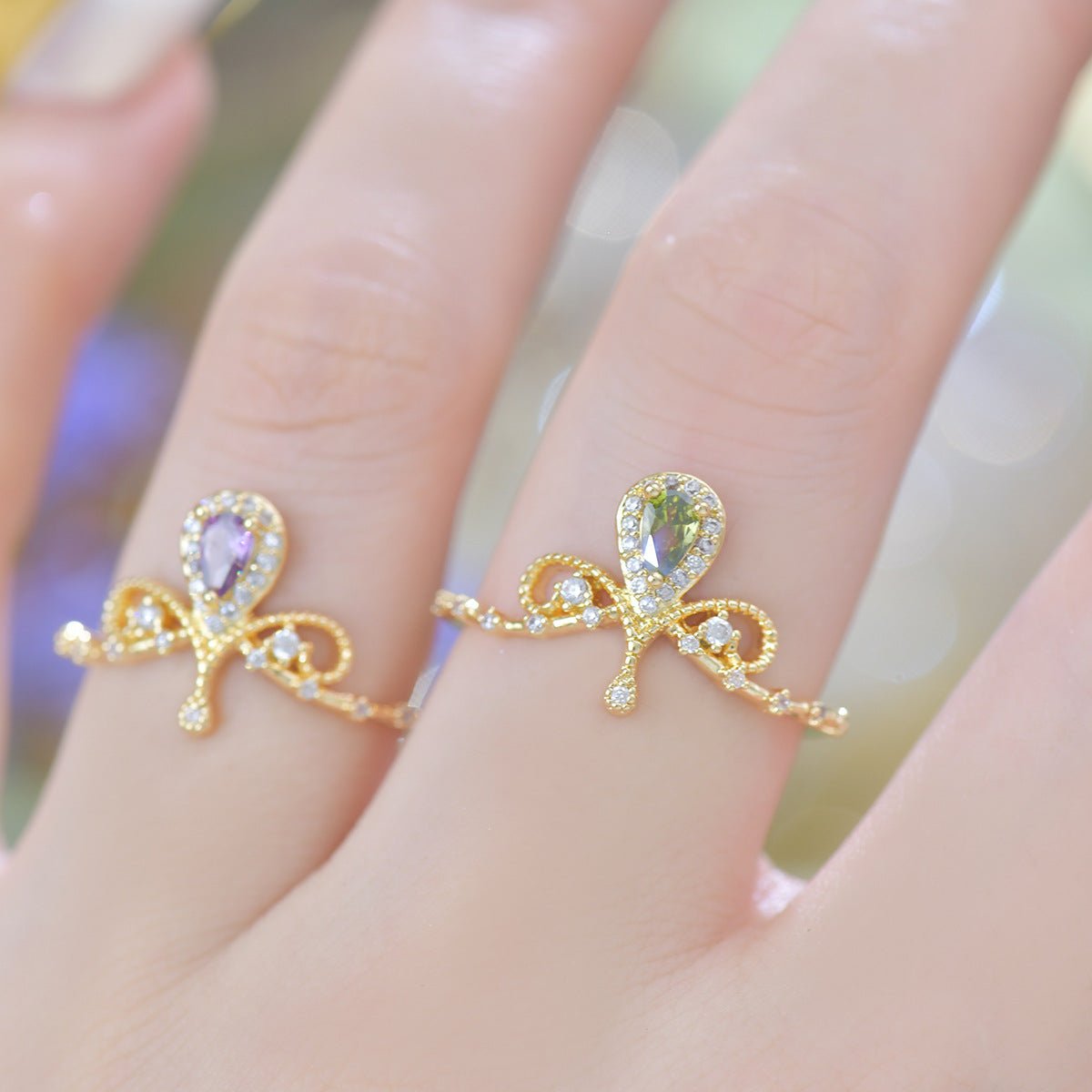 Verdant Tiara Ring - Gold - Plated - Abbott Atelier