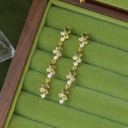 Verde Cascade Earrings - Hypoallergenic - Abbott Atelier