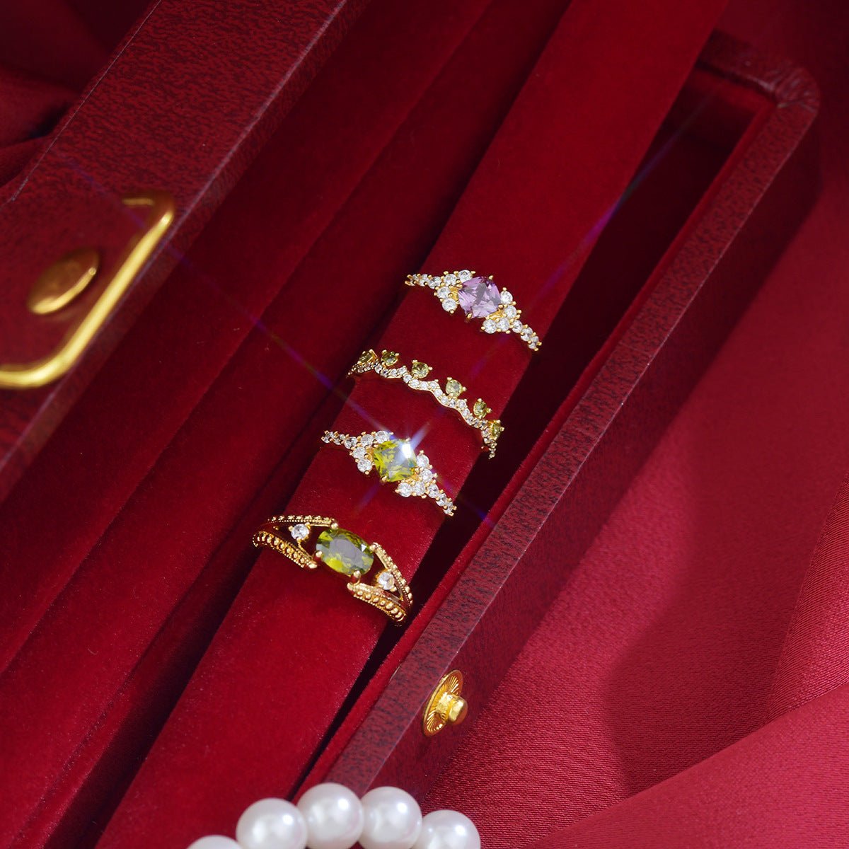 Verde Circlet Ring - Gold - Plated - Abbott Atelier