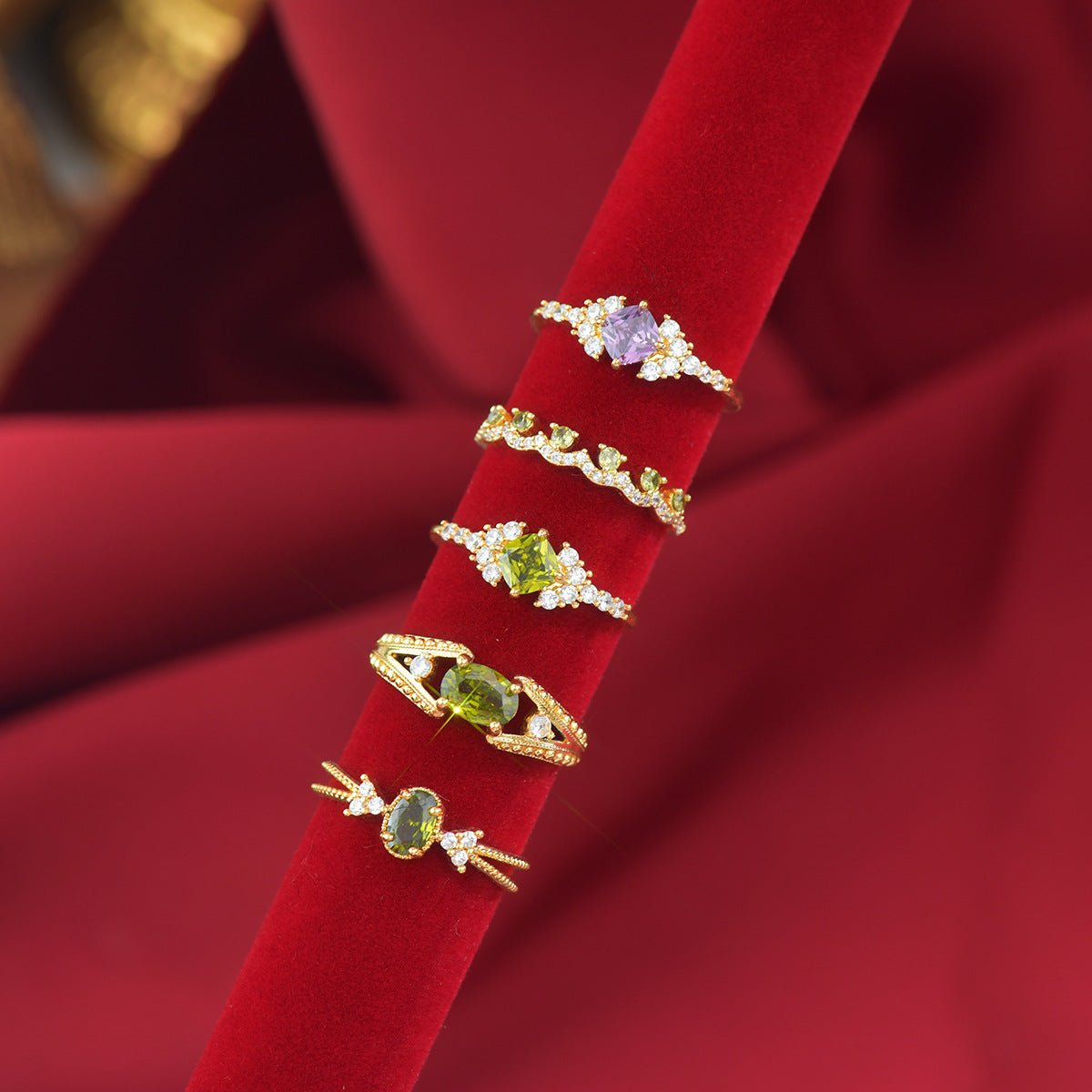 Verde Keepsake Ring - Gold - Plated - Abbott Atelier