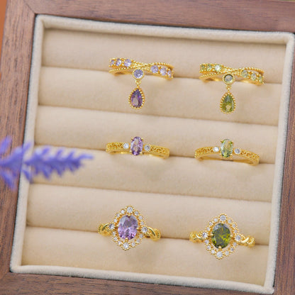 Verde Laurel Ring - Gold - Plated - Abbott Atelier