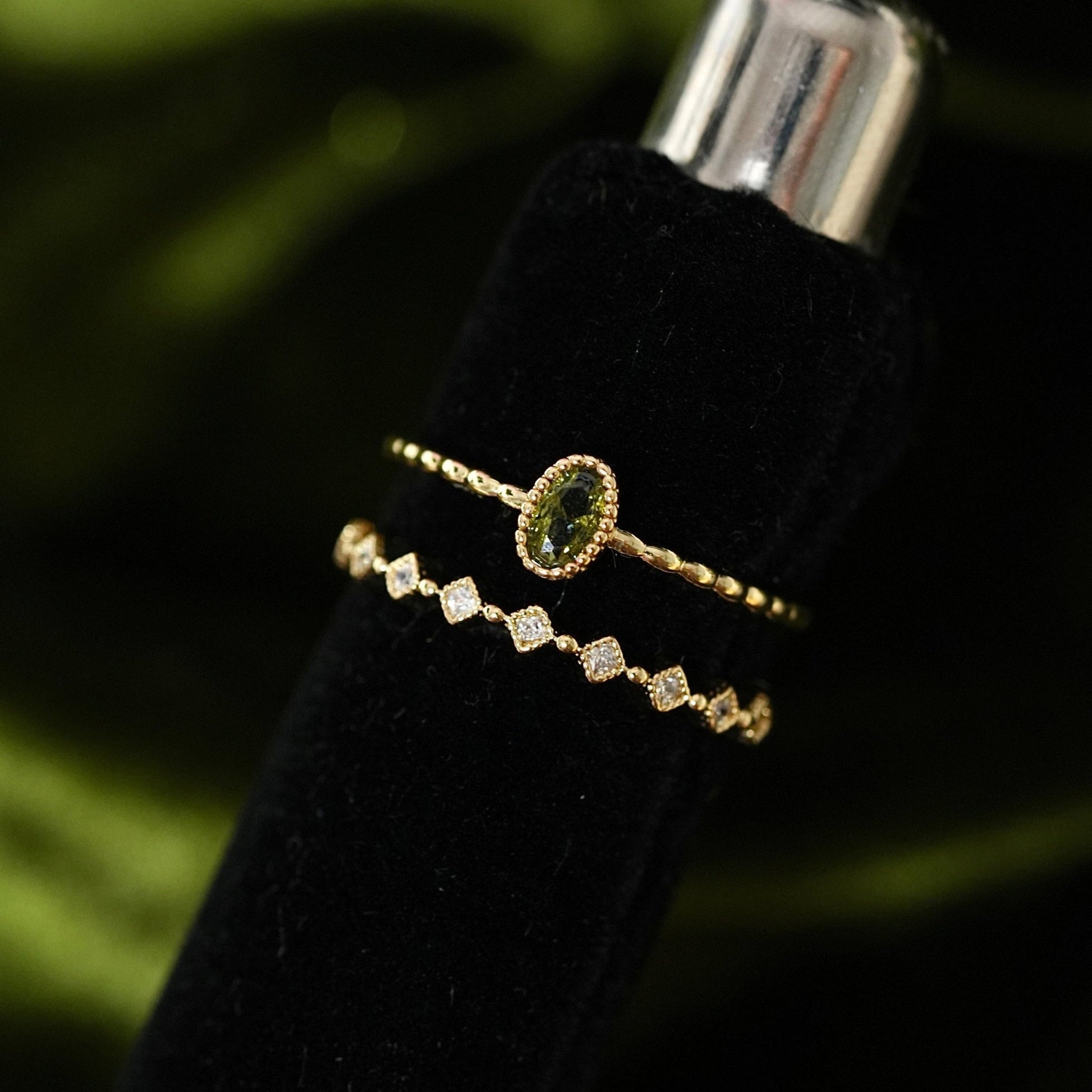 Verde Lullaby Ring - Gold - Plated - Abbott Atelier