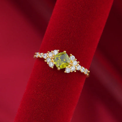 Verde Reliquary Ring - Gold - Plated - Abbott Atelier