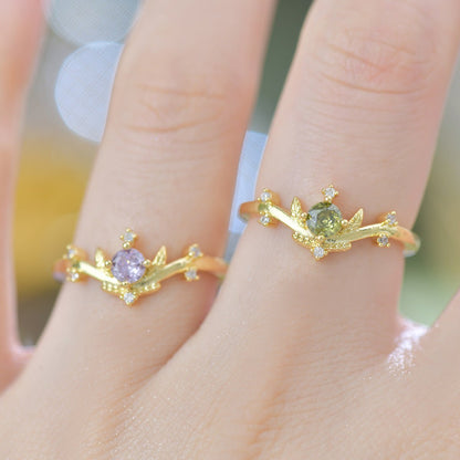 Verde Tiara Ring - Gold - Plated - Abbott Atelier