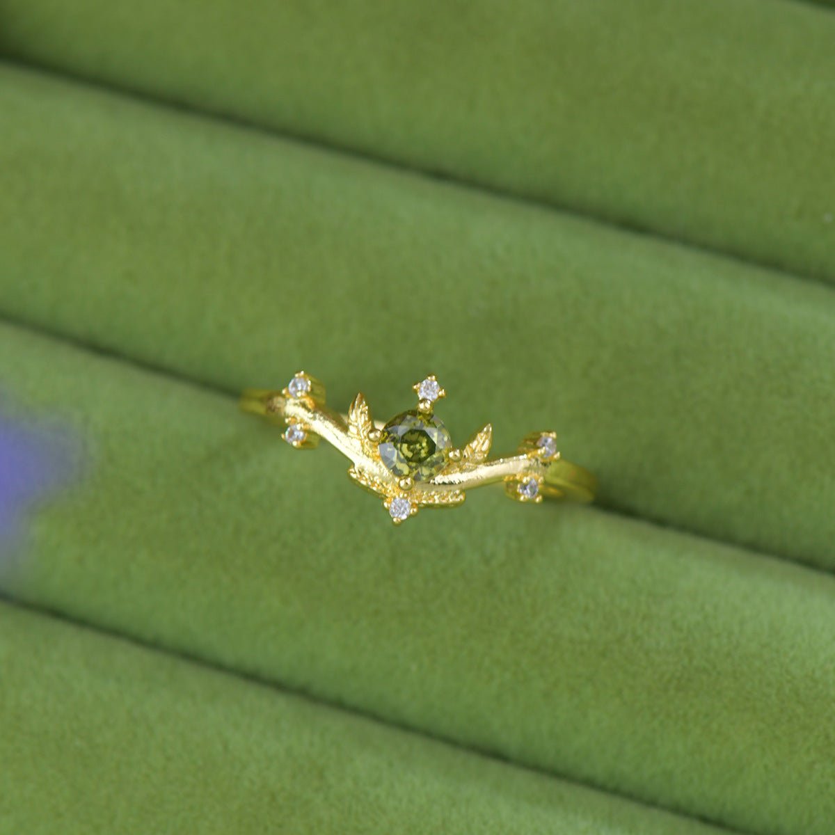Verde Tiara Ring - Gold - Plated - Abbott Atelier