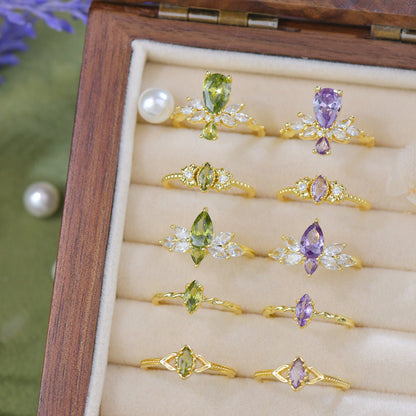 Verde Vine Ring - Gold - Plated - Abbott Atelier