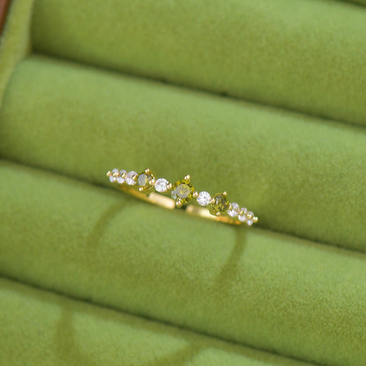 Verte Cadence Ring - Gold - Plated - Abbott Atelier