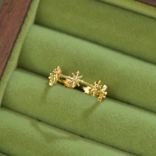 Verte Étoile Ring - Gold - Plated - Abbott Atelier