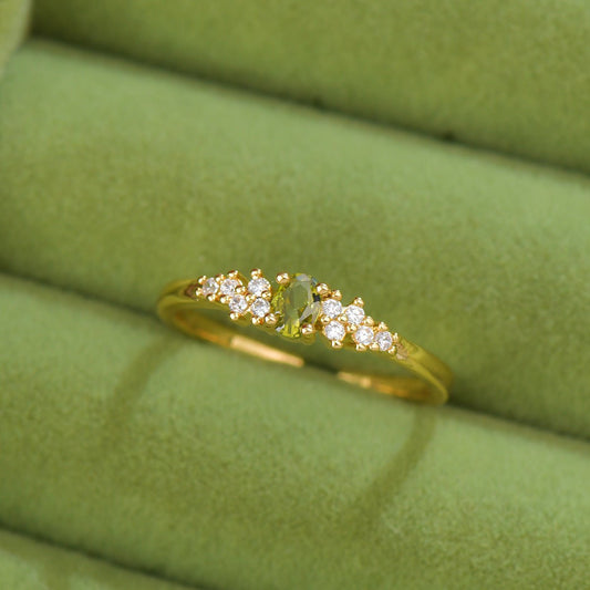 Verte Stardust Ring - Gold - Plated - Abbott Atelier