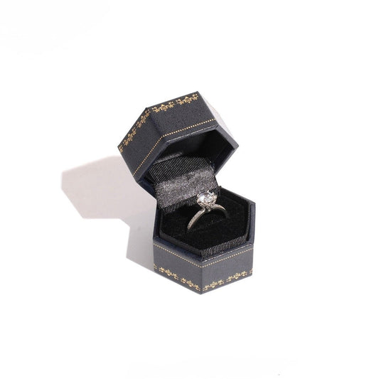 Vintage Ring Box in Imperial Blue - Abbott Atelier - Abbott Atelier
