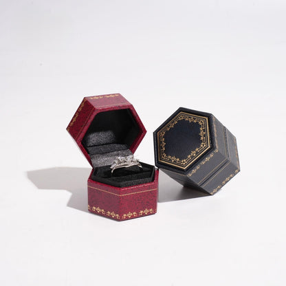 Vintage Ring Box in Imperial Blue - Abbott Atelier - Abbott Atelier