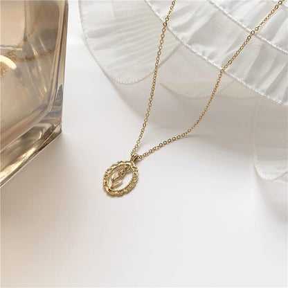 Vintage Tulip Necklace (Solid Silver) - Hypoallergenic - Abbott Atelier